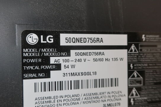 Fjernsyn LG 50QNED756RA