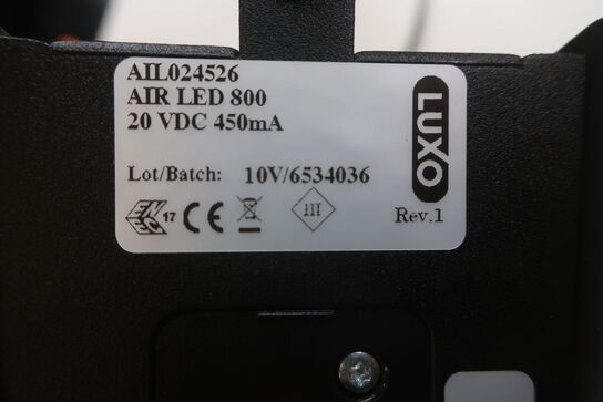 2 stk. led lamper LUXO uden fod