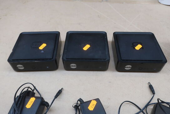 5 stk. router WAOO AIR 7410X og AIR 4920