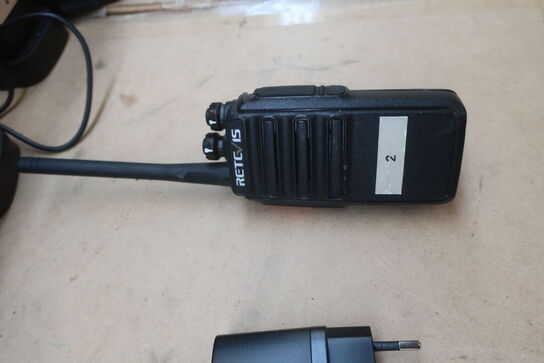 9 stk. Walkie-talkie RETEVIS RT24