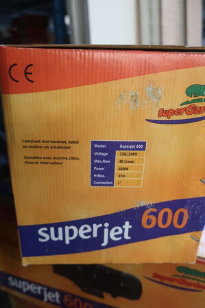 Havepumpe SUPERGAREN super jet 600