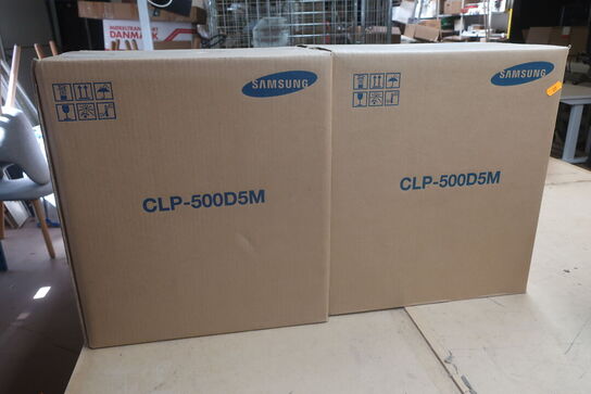 8 stk. toner SAMSUNG CLP-500D5M