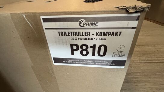 Blandet Lot: Toiletpapir, Skumsæbe, Hånddesinfektion PRIME