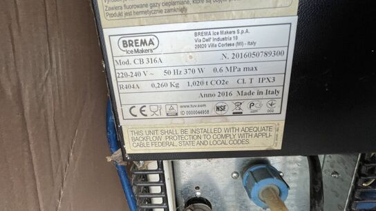 Isterningemaskine BREMA ICEMAKERS CB316A