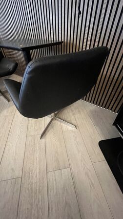 2 Stk. Lounge Stole, Bord