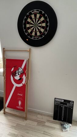 Dartskive + Tilbehør, Liggestol