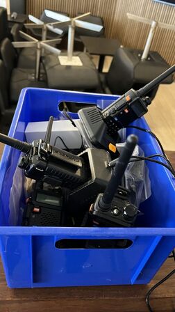 Walkie Talkie 4 Stk. BAOFENG + tilbehør