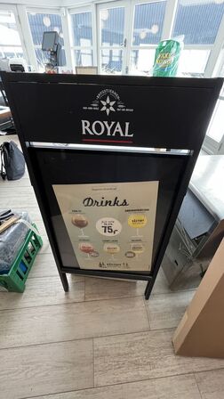 3 Stk. Skilte ROYAL