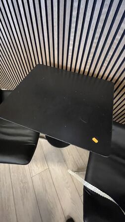 2 Stk. Lounge Stole, Bord