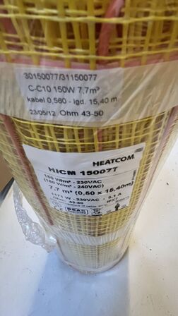 Elektrisk Gulvvarme Måtte