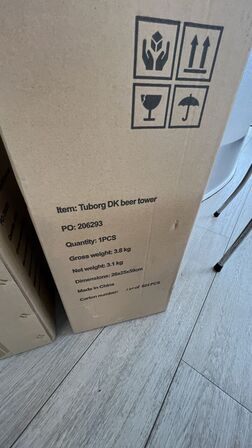 3 Stk. Øltårne TUBORG