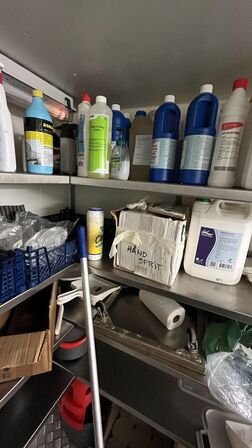 Tøm Rengørringsrum