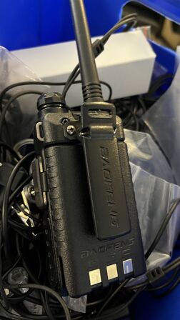 Walkie Talkie 4 Stk. BAOFENG + tilbehør