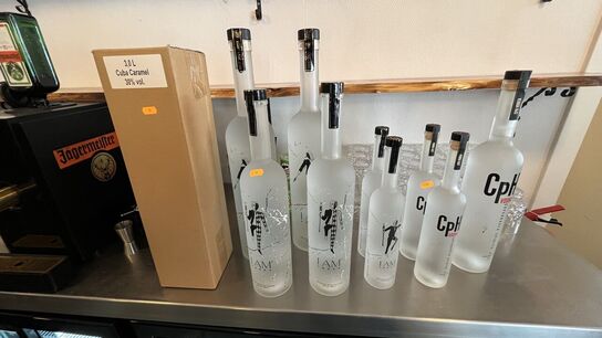Rom CUBA Caramel 3L,Vodka I AM Vodka, CPH Vodka