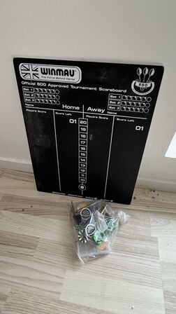 Dartskive + Tilbehør, Liggestol