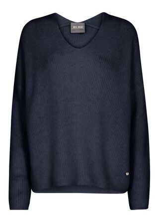 MMThora V-neck Knit NOOS MOS MOSH Str.: L