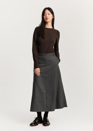 Stella Skirt Fine Wool AIAYU Str.: XS