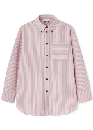 Oxford Stripe Shirt GANNI Str.: 42