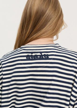 Lui Circular Striped Tee AIAYU Str.: S