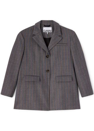 Wool Stripe Blazer GANNI Str.: S/M