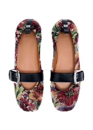 Butterfly Strap Ballerina Tapestry GANNI Str.: 37