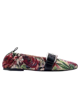 Butterfly Strap Ballerina Tapestry GANNI Str.: 37