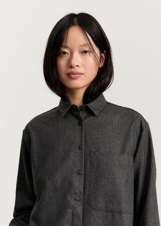 Lynette Shirt Fine Wool AIAYU Str.: S