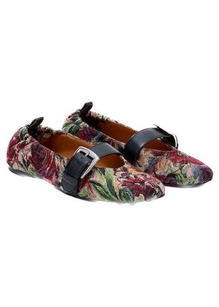 Butterfly Strap Ballerina Tapestry GANNI Str.: 37
