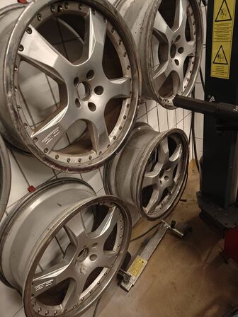 4 stk. Fælge O.Z 2delt (MOMSFRI)