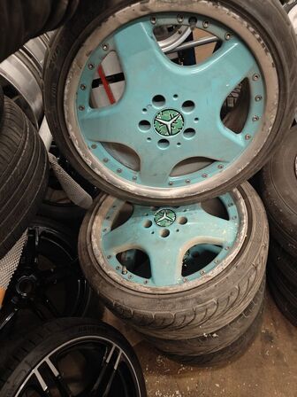 4 stk. fælge MERCEDES split look (MOMSFRI)