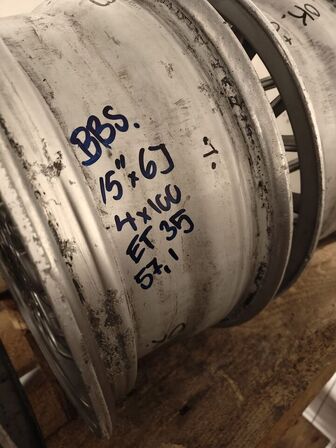 4 stk. Fælge BBS (MOMSFRI)