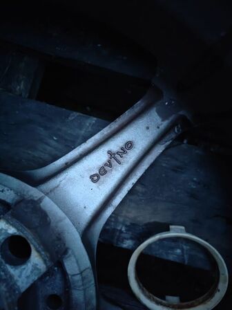 4 stk. DEV+NO 17"x7 4x114.3 ET37 70.3 (MOMSFRI)