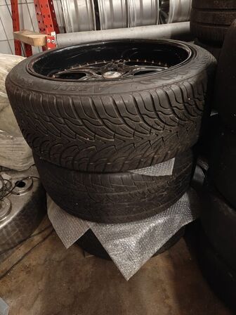 4 stk. fælge m. dæk Asanti Forged Luxury 24 (MOMSFRI)