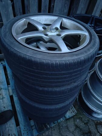 4 stk. DEV+NO 17"x7 4x114.3 ET37 70.3 (MOMSFRI)