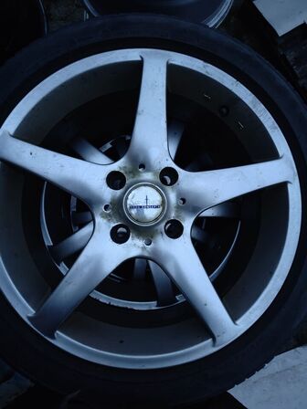 4 stk. DEV+NO 17"x7 4x114.3 ET37 70.3 (MOMSFRI)