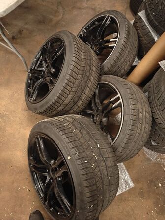 4 stk. fælge AUDI R8 19" orginal (MOMSFRI)