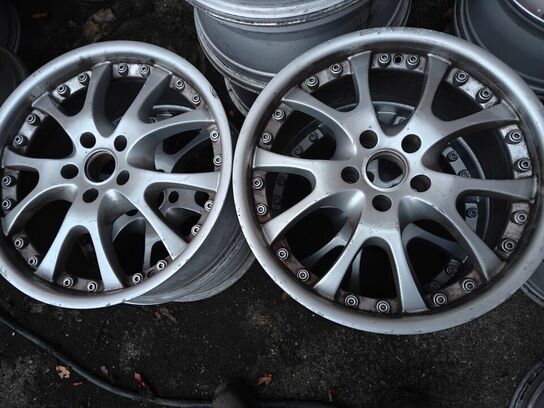 4 stk. 18"x8 5x112 ET45 72.5 (MOMSFRI)
