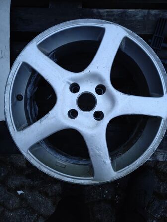 4 stk. Peugeot 17" x7 4x108 ET16 65.1 (MOMSFRI)