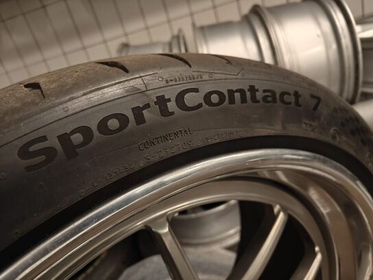 4 stk. Fælge m. dæk ADV1 3delt Split til PORSCHE (MOMSFRI)