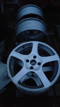 4 stk. Peugeot 17" x7 4x108 ET16 65.1 (MOMSFRI)