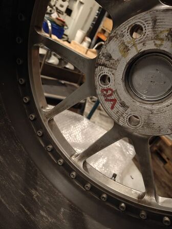 4 stk. Fælge m. dæk ADV1 3delt Split til PORSCHE (MOMSFRI)