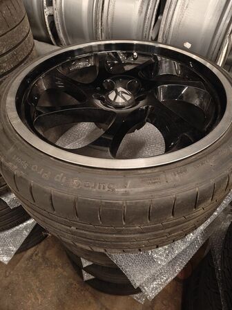 4 stk. fælge KLEEMAN Ts7 combi 20x9 20x10.5 5x112 (MOMSFRI)