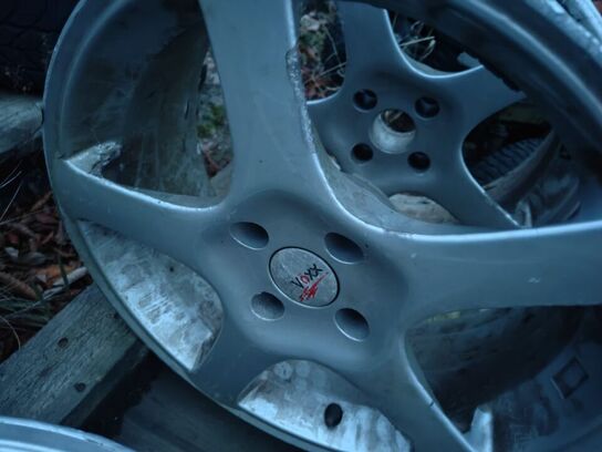 4 stk. Peugeot 17" x7 4x108 ET16 65.1 (MOMSFRI)