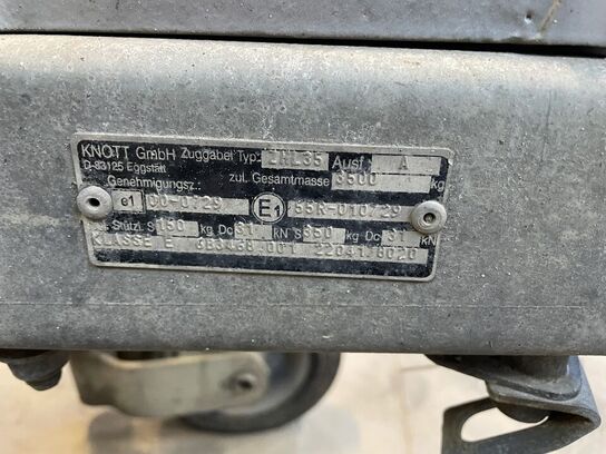 Maskintrailer VARIANT 3518M4