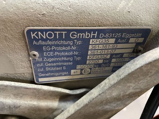 Maskintrailer IFOR WILLIAMS 2Hb GP126G