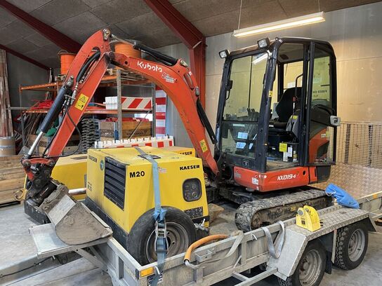 Minigraver KUBOTA KX019-4