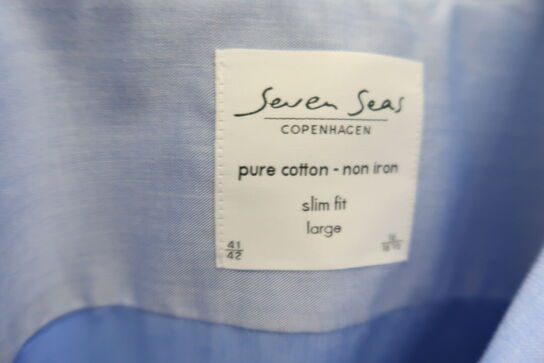 2 stk. Skjorter str. L J. HARVEST & FROST, SEVEN SEAS