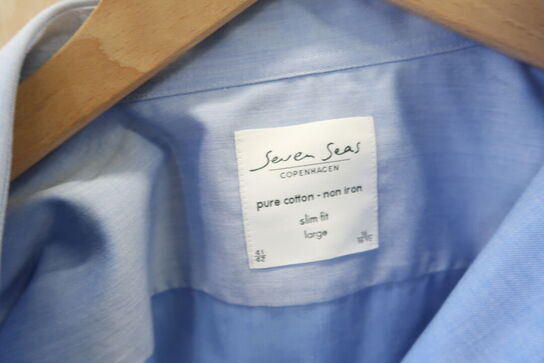 2 stk. Skjorter str. L J. HARVEST & FROST, SEVEN SEAS