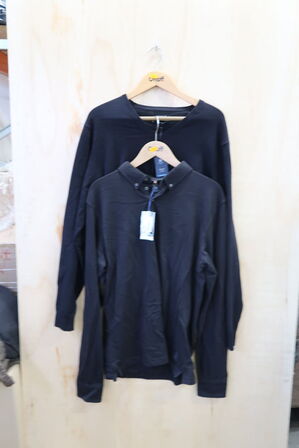 1 stk. Skjorte, 1 stk. Trøje str. XL NIMBUS CLOTHING Model: 3020-1, 1213