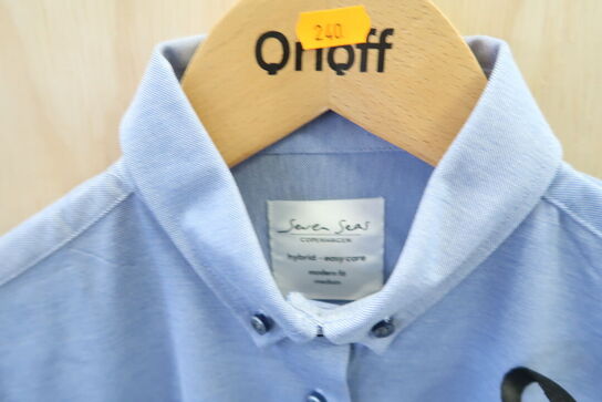 2 stk. Skjorter Str. M SEVEN SEAS Model: S85